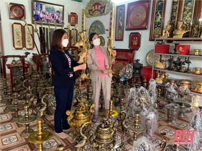 Khách hàng vay vốn phục hồi sinh kế sau đại dịch